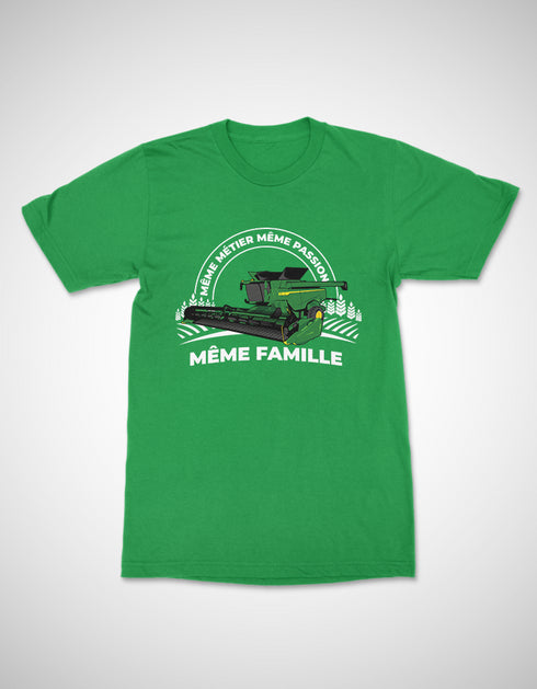Moissonneuse Verte t-shirt unisexe